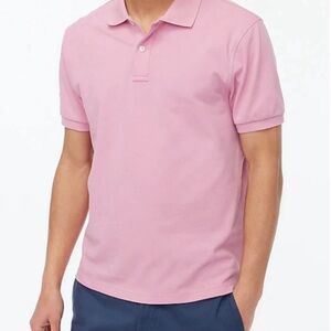 J. Crew Flex piqué polo Pink Size M